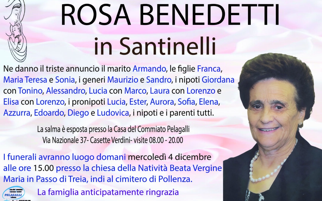 ROSA BENEDETTI