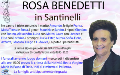 ROSA BENEDETTI