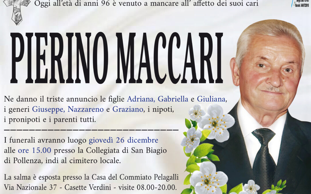 PIERINO MACCARI
