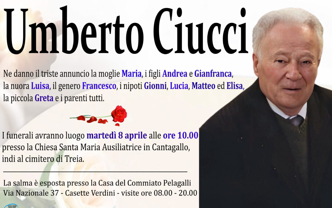 CIUCCI UMBERTO
